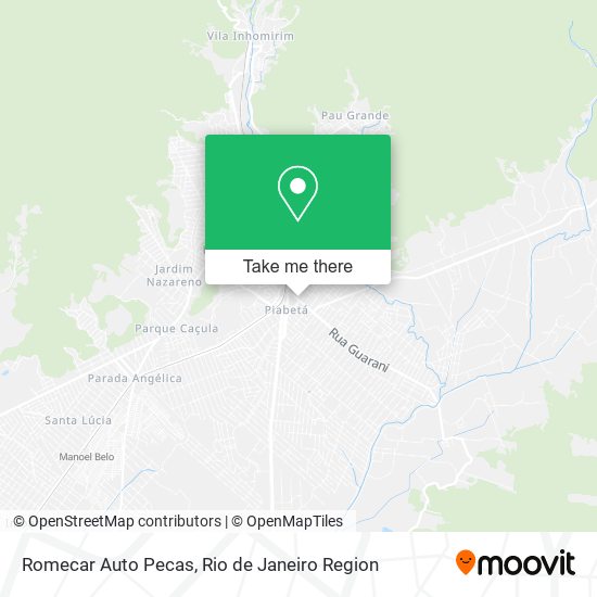 Mapa Romecar Auto Pecas