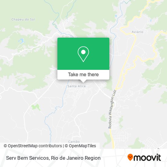 Serv Bem Servicos map