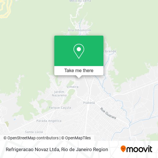 Refrigeracao Novaz Ltda map