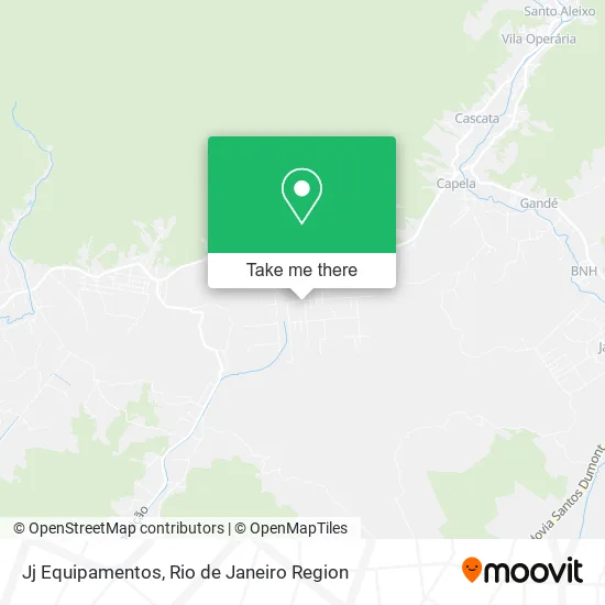 Jj Equipamentos map