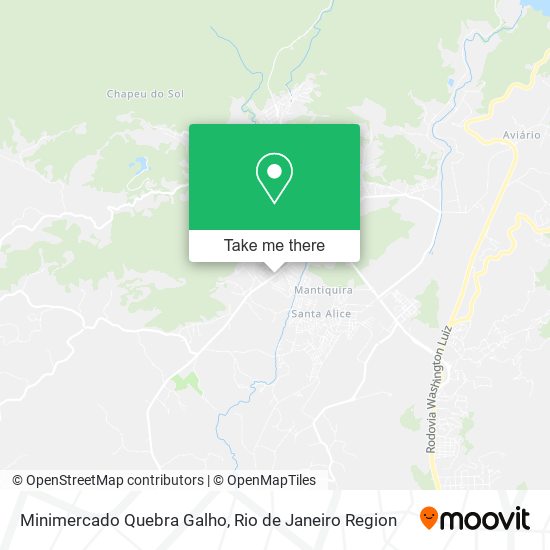 Minimercado Quebra Galho map