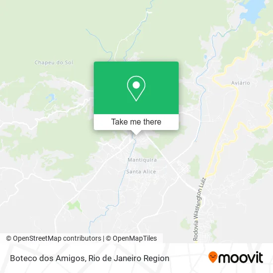 Boteco dos Amigos map