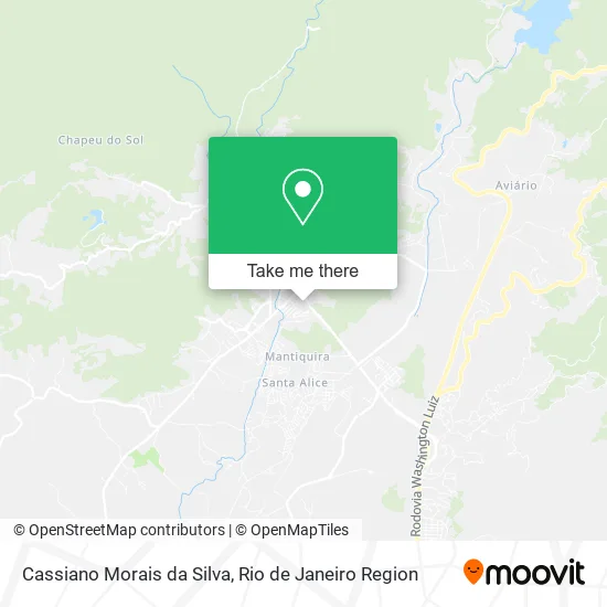 Cassiano Morais da Silva map