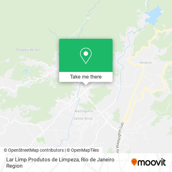 Mapa Lar Limp Produtos de Limpeza