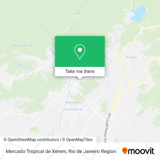 Mercado Tropical de Xerem map