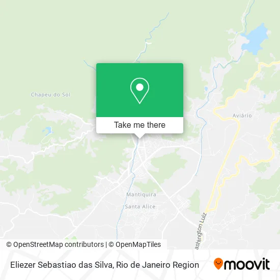 Eliezer Sebastiao das Silva map
