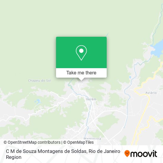 C M de Souza Montagens de Soldas map