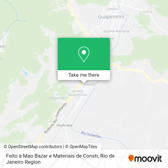 Feito a Mao Bazar e Materiais de Constr map