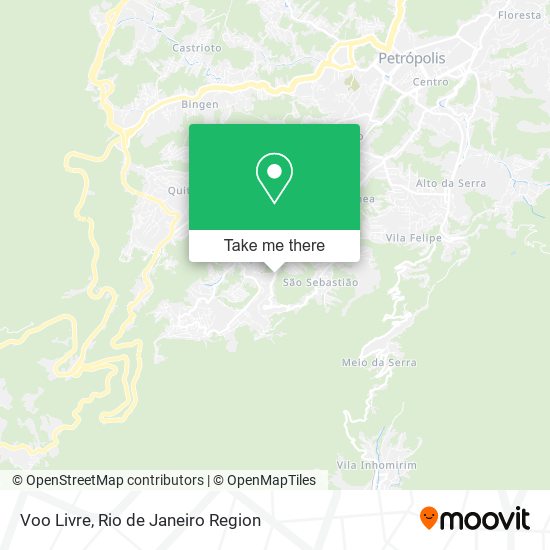 Mapa Voo Livre