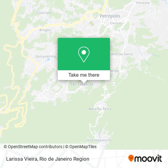 Larissa Vieira map