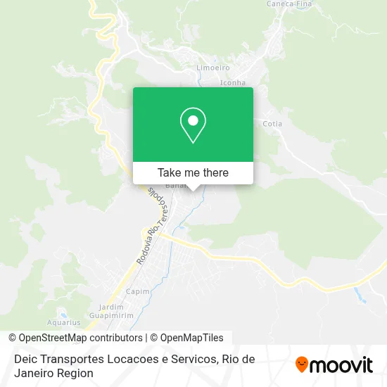 Deic Transportes Locacoes e Servicos map