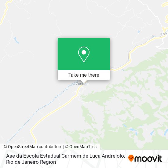 Mapa Aae da Escola Estadual Carmem de Luca Andreiolo