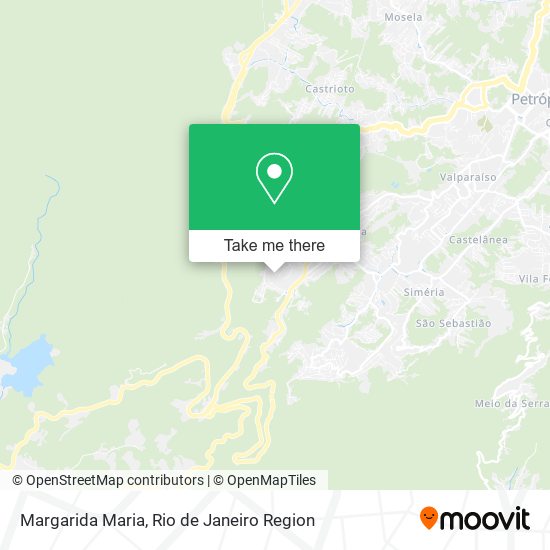 Mapa Margarida Maria