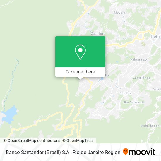 Banco Santander (Brasil) S.A. map