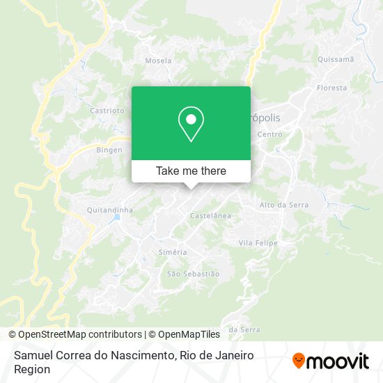 Samuel Correa do Nascimento map