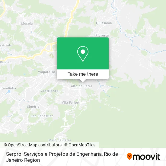 Serprol Serviços e Projetos de Engenharia map