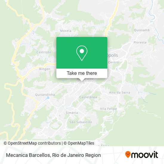 Mecanica Barcellos map