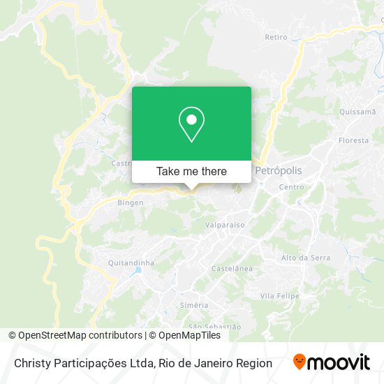 Christy Participações Ltda map