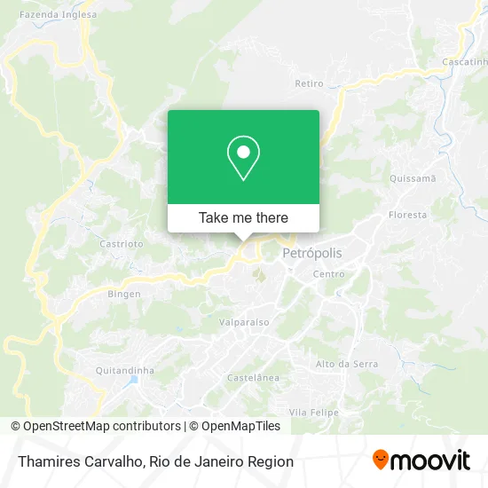 Thamires Carvalho map