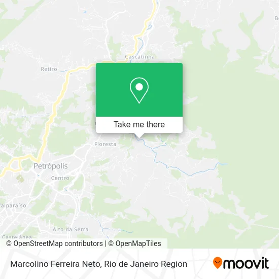 Marcolino Ferreira Neto map