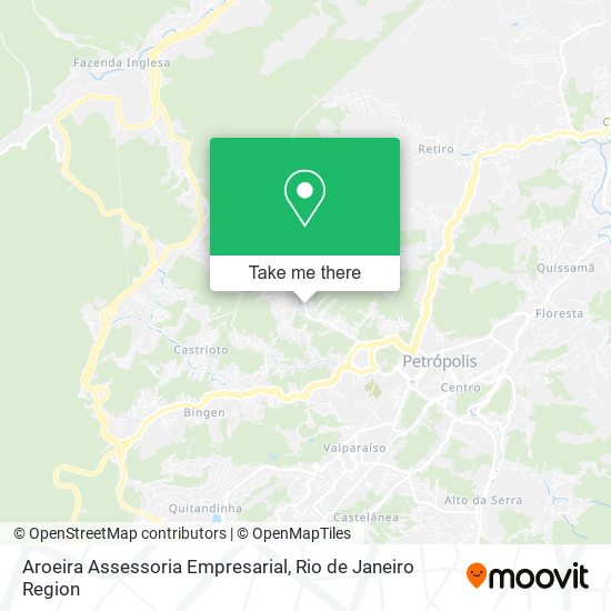 Aroeira Assessoria Empresarial map