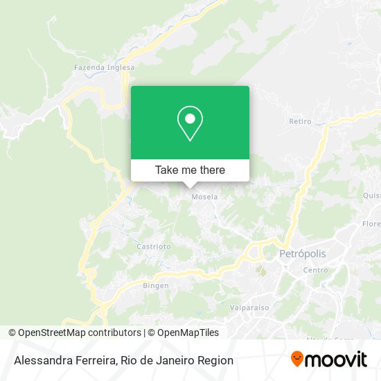Alessandra Ferreira map