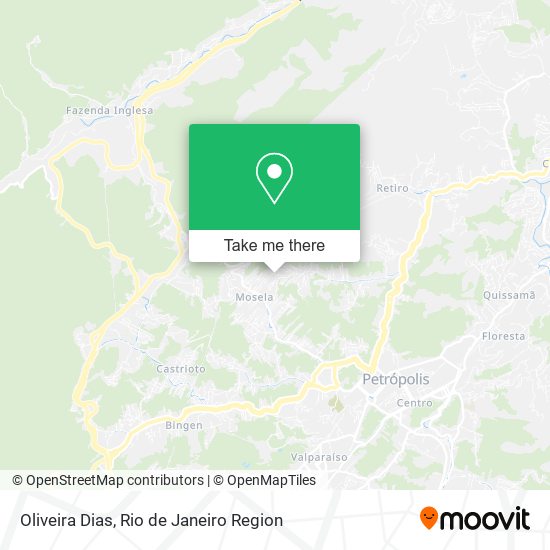 Mapa Oliveira Dias