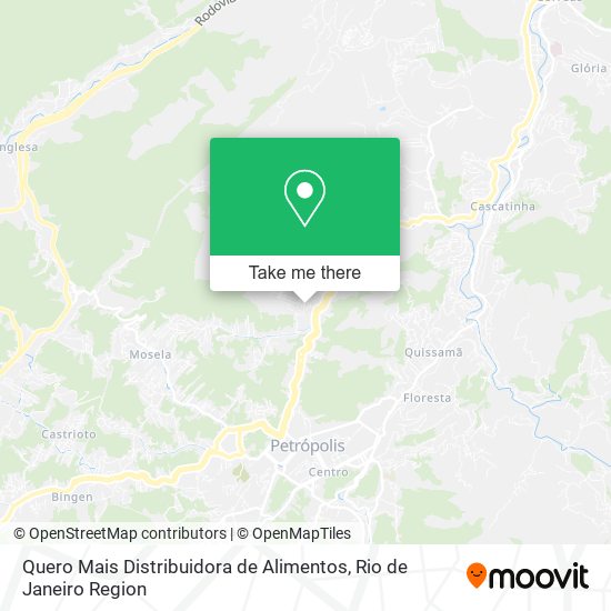 Quero Mais Distribuidora de Alimentos map