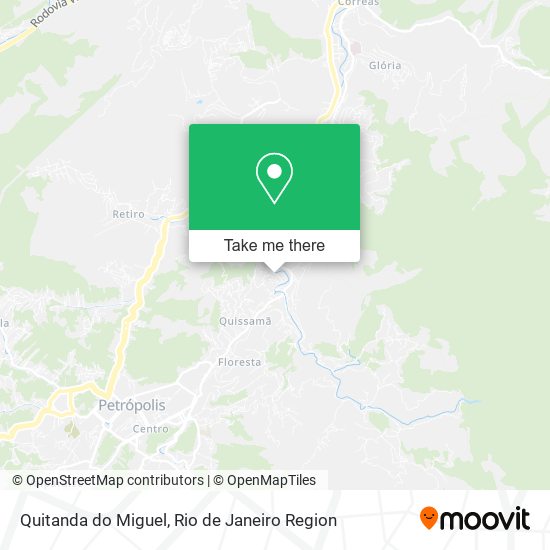 Quitanda do Miguel map