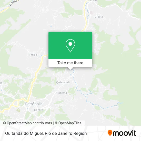 Quitanda do Miguel map