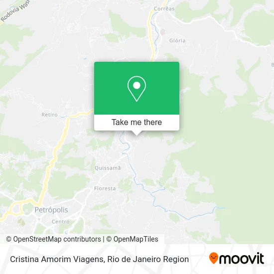 Cristina Amorim Viagens map