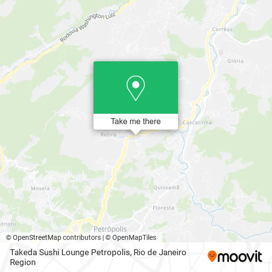 Takeda Sushi Lounge Petropolis map