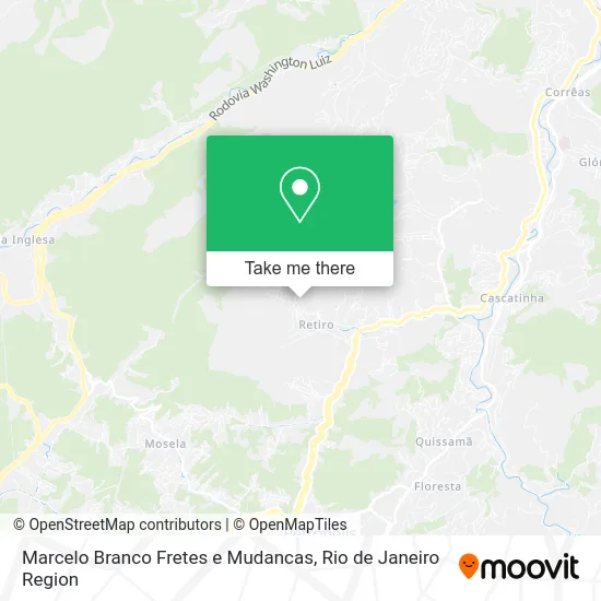 Marcelo Branco Fretes e Mudancas map