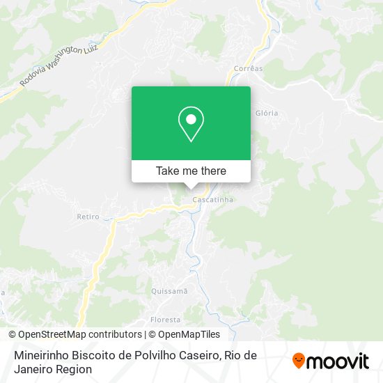Mineirinho Biscoito de Polvilho Caseiro map