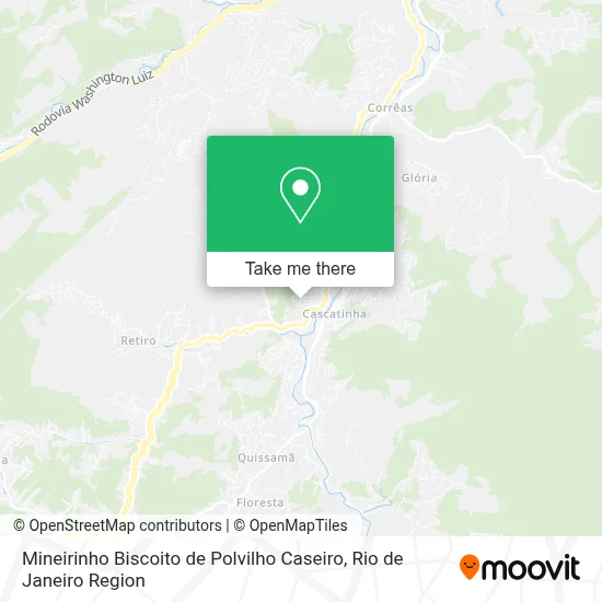 Mineirinho Biscoito de Polvilho Caseiro map