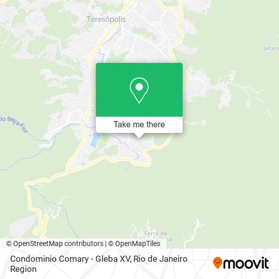 Condominio Comary - Gleba XV map