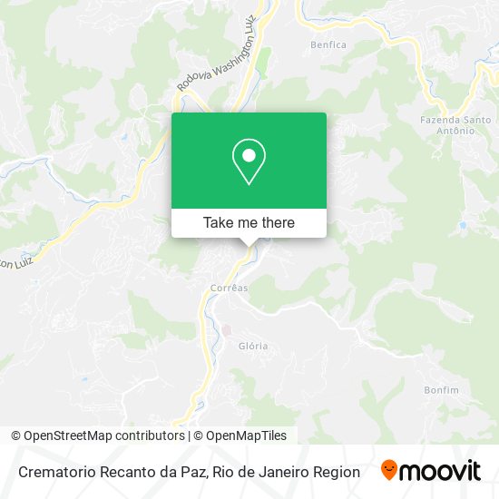 Crematorio Recanto da Paz map