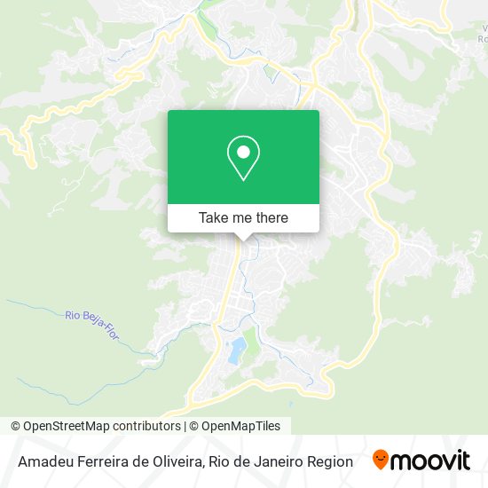Amadeu Ferreira de Oliveira map