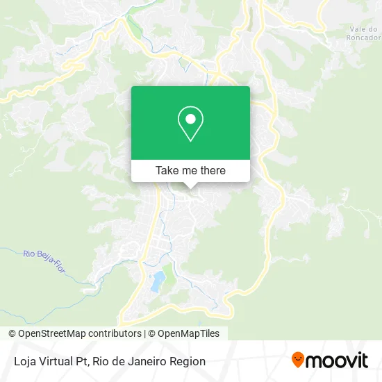 Loja Virtual Pt map