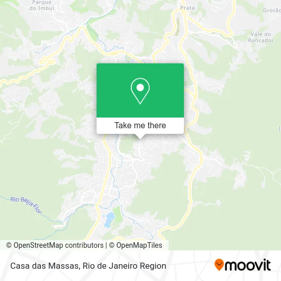 Casa das Massas map