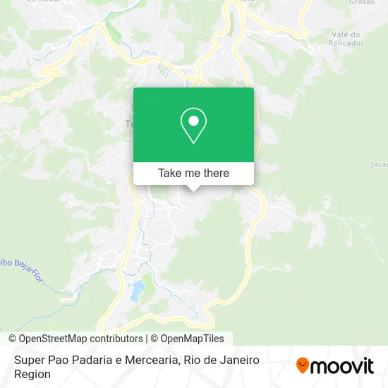 Super Pao Padaria e Mercearia map