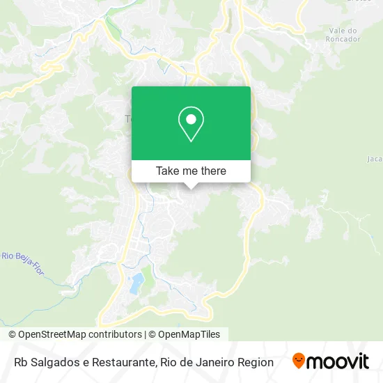Rb Salgados e Restaurante map