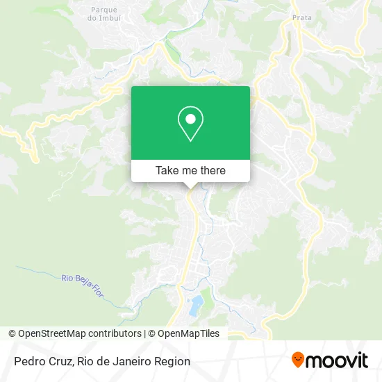 Pedro Cruz map