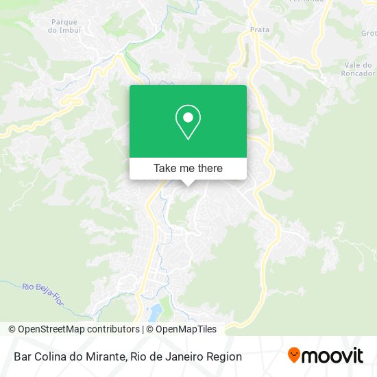 Bar Colina do Mirante map