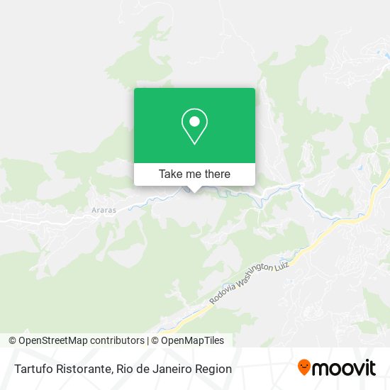 Tartufo Ristorante map
