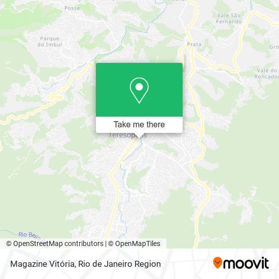 Magazine Vitória map