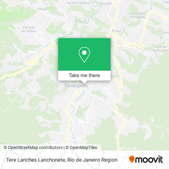 Tere Lanches Lanchonete map
