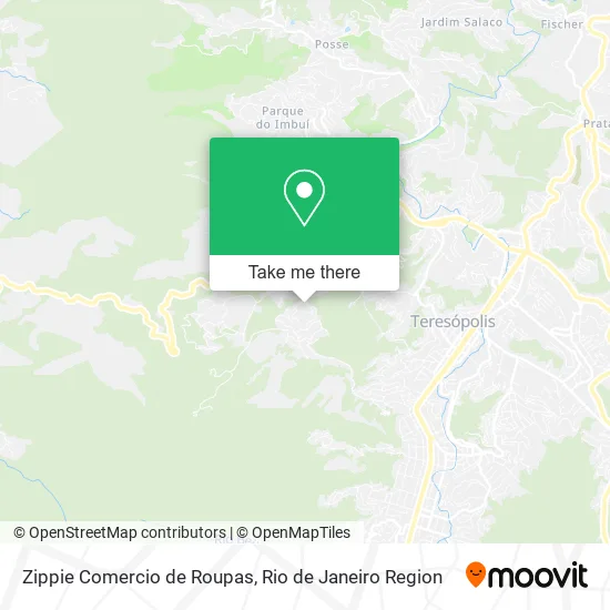 Zippie Comercio de Roupas map