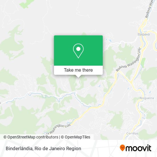 Binderlândia map