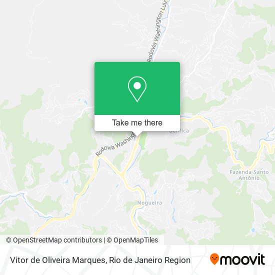 Vitor de Oliveira Marques map